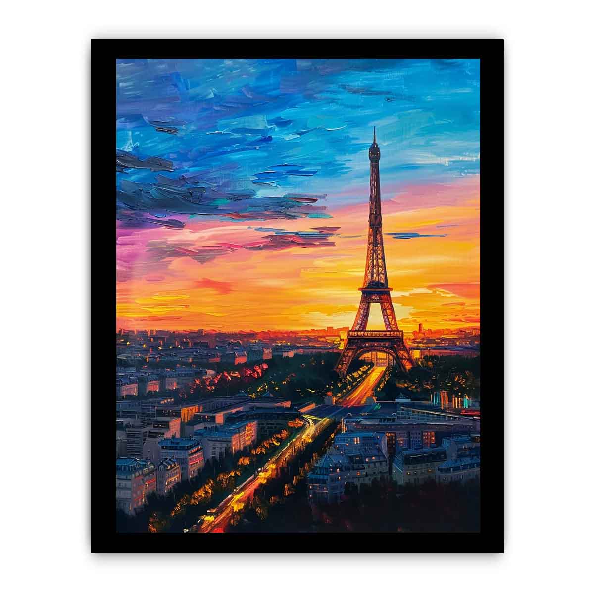 Eiffel Painting