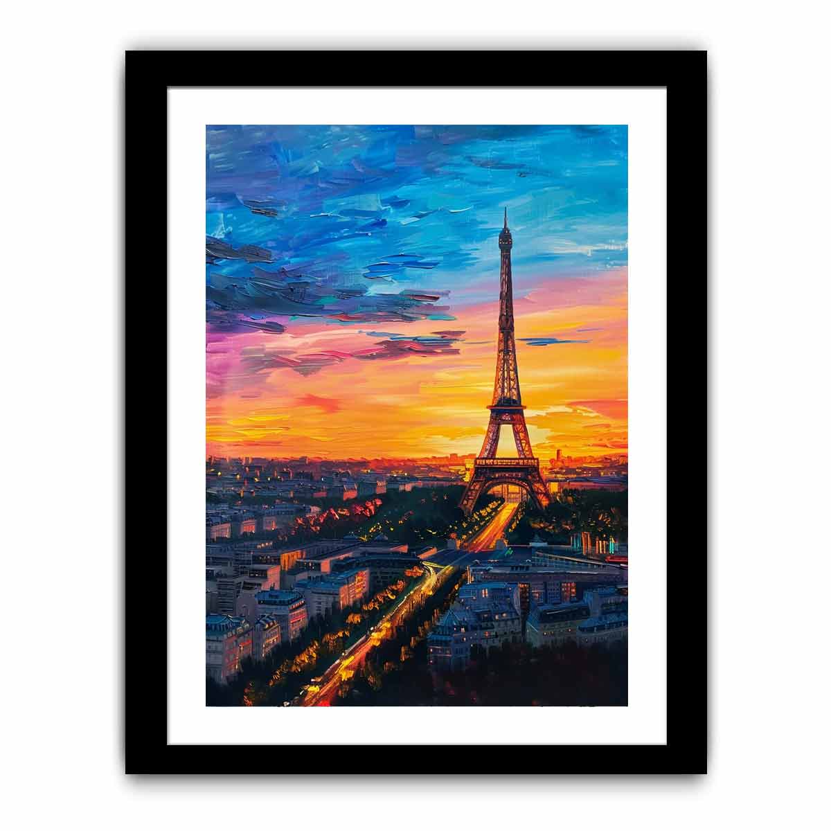 Eiffel Painting
