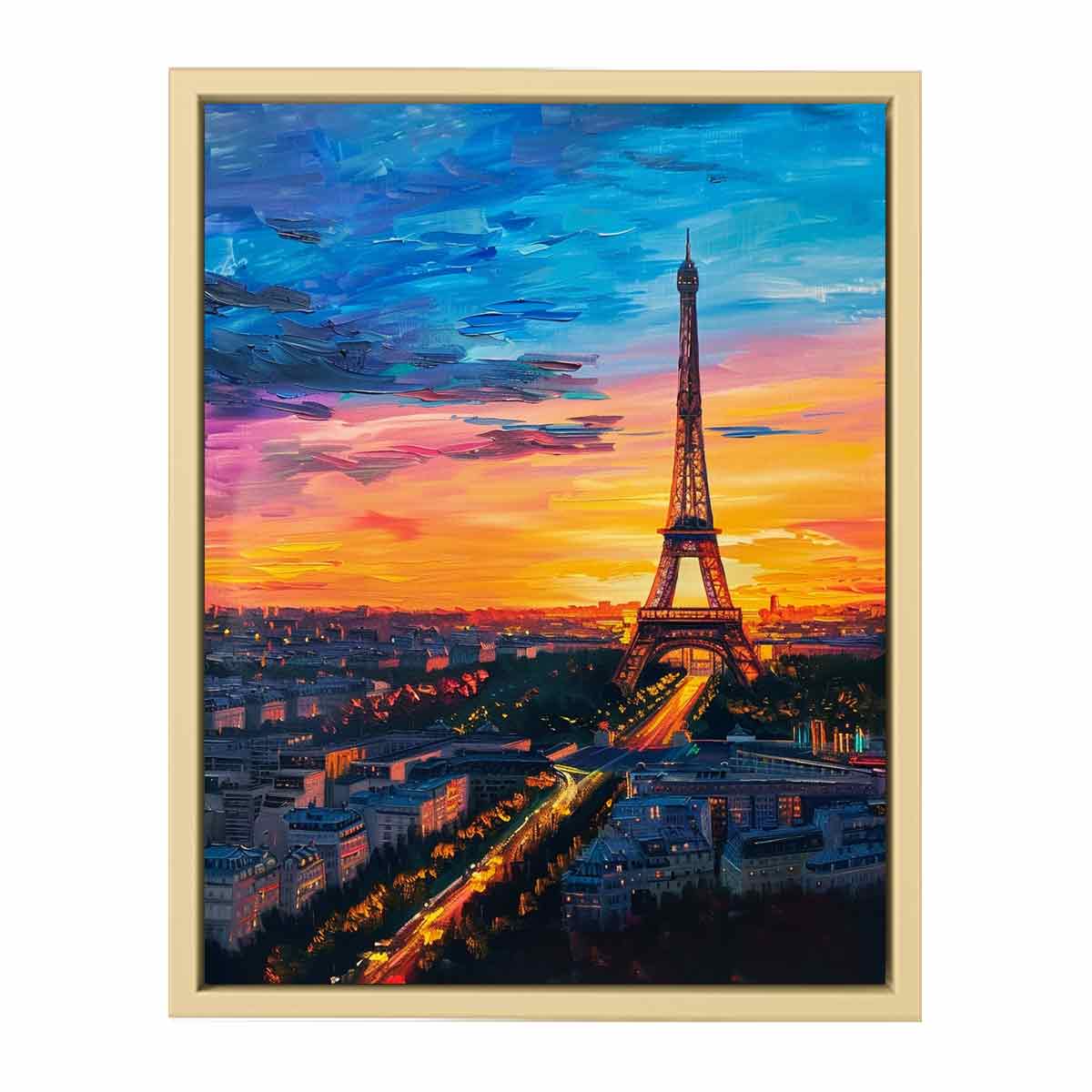 Eiffel Painting