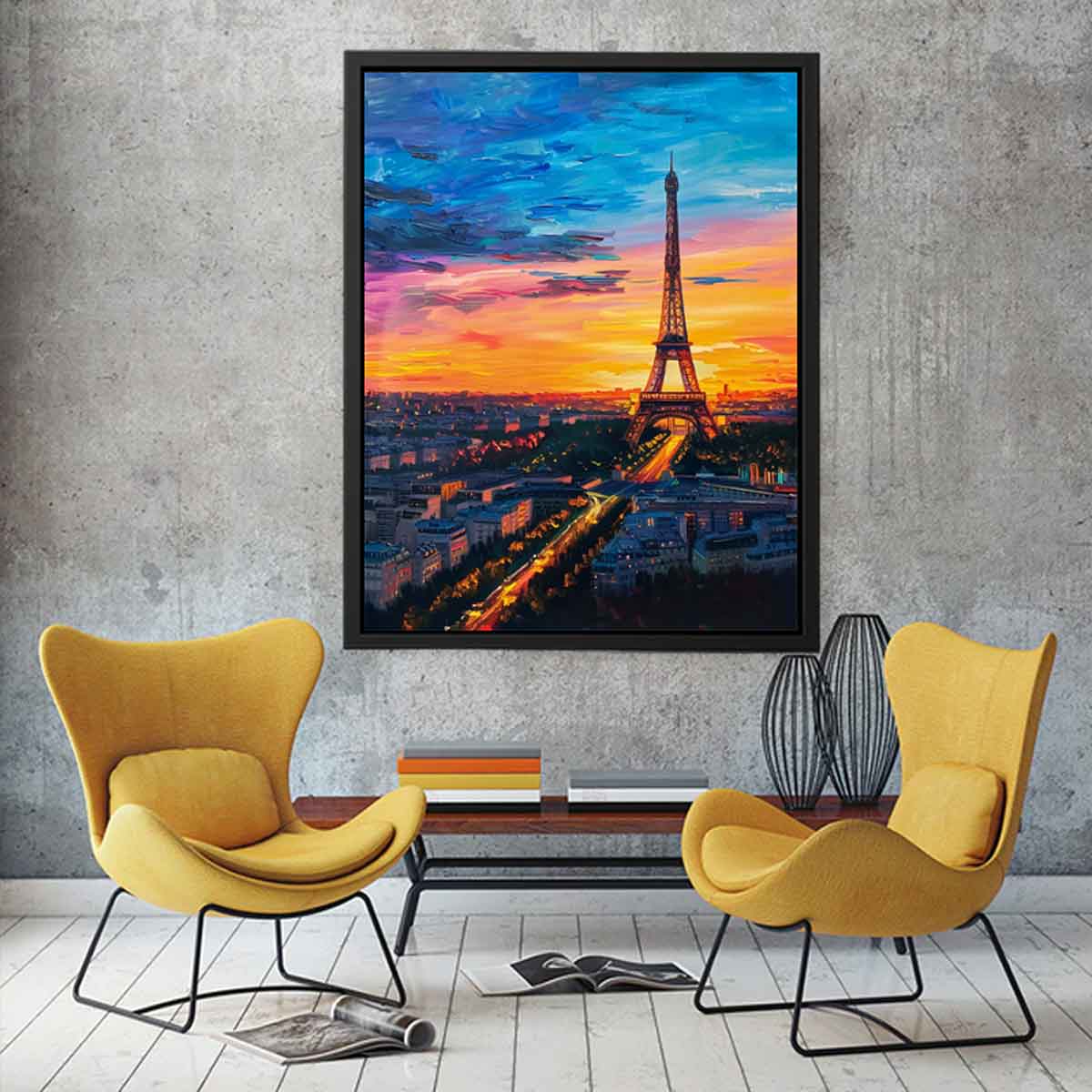 Eiffel Painting