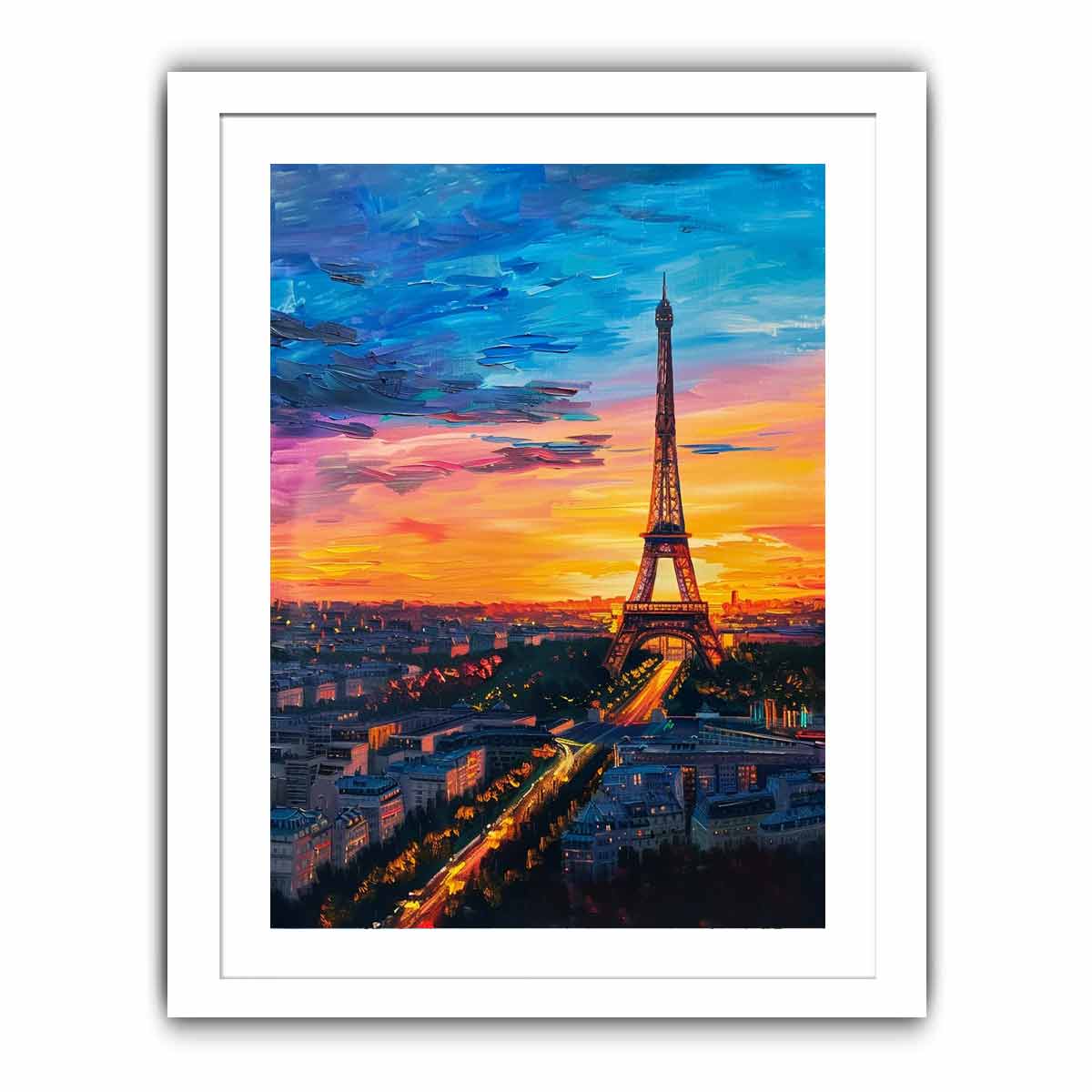 Eiffel Painting
