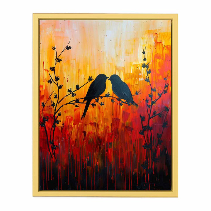Love Birds  Painting