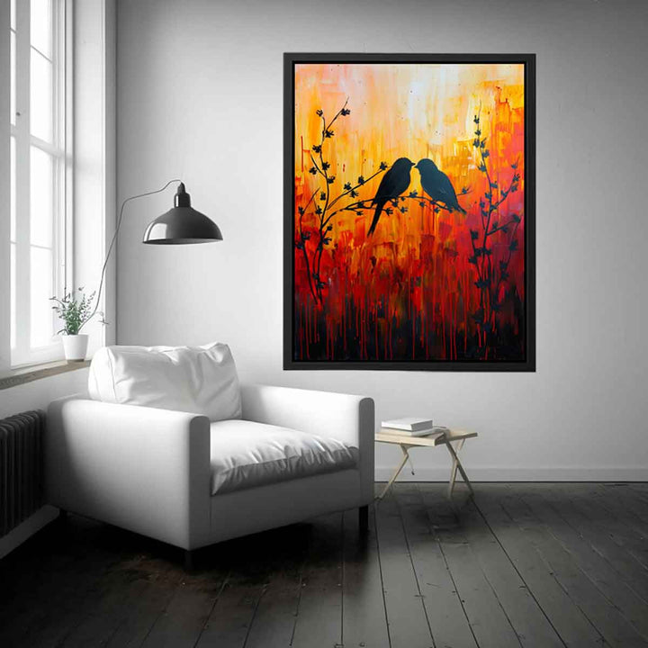Love Birds  Painting