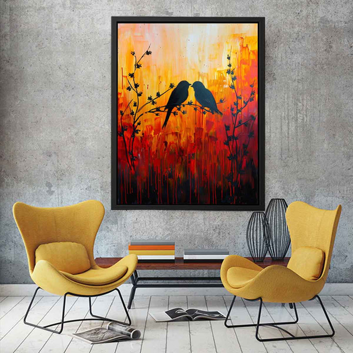 Love Birds  Painting