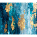 Abstract Gold Luxury Painting