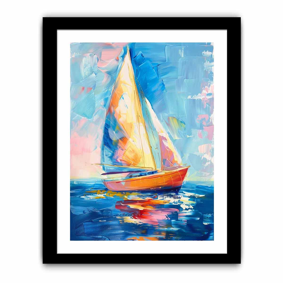 Sailing Boat  Painting