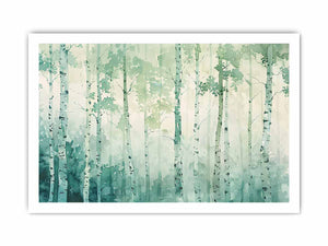 Birch Trees watercolor