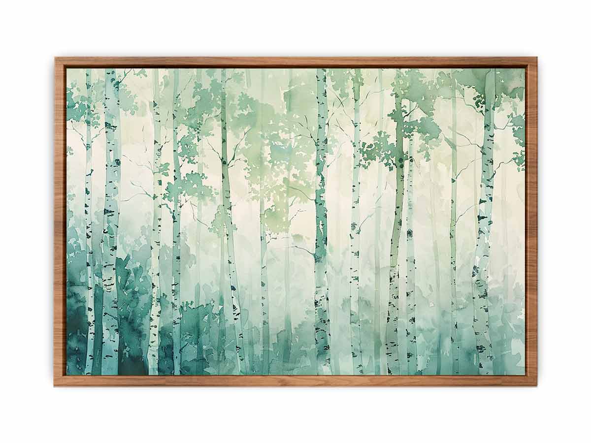 Birch Trees watercolor