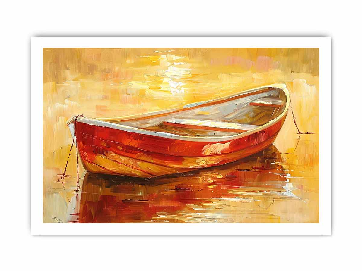 Boat in Sunset