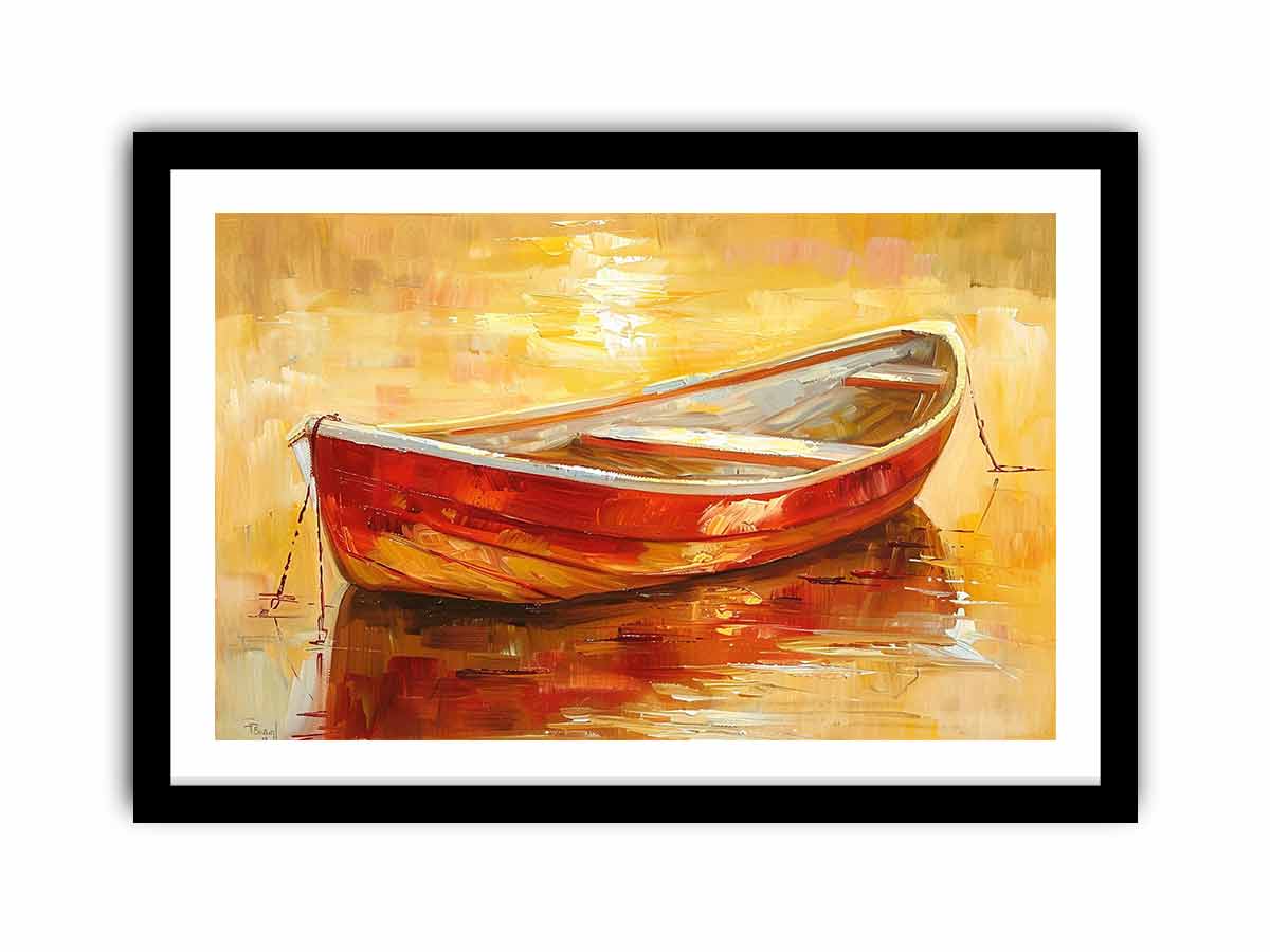 Boat in Sunset