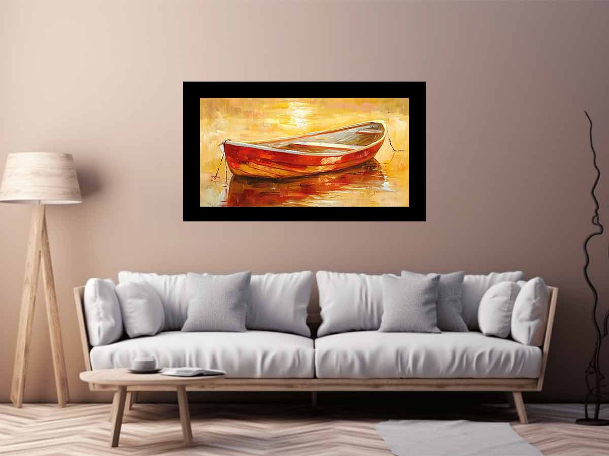 Boat in Sunset