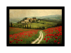 Beautiful Field Of Poppies