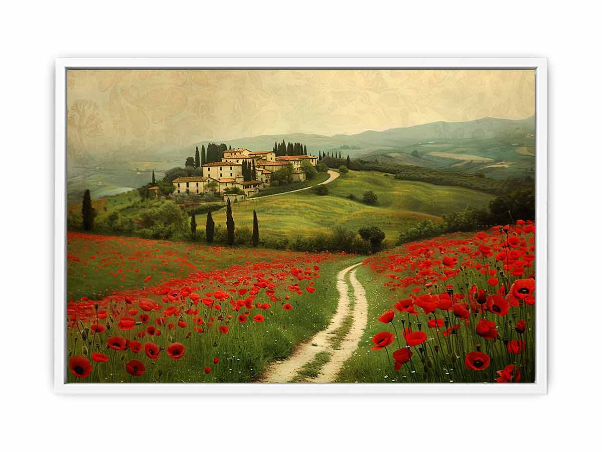 Beautiful Field Of Poppies