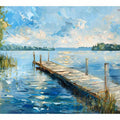 Lake Dockscape Art