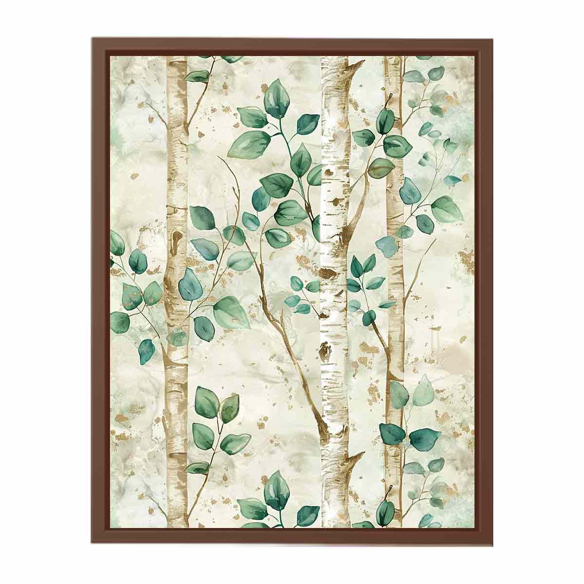 Birchtree Watercolor Painitng