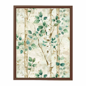 Birchtree Watercolor Painitng