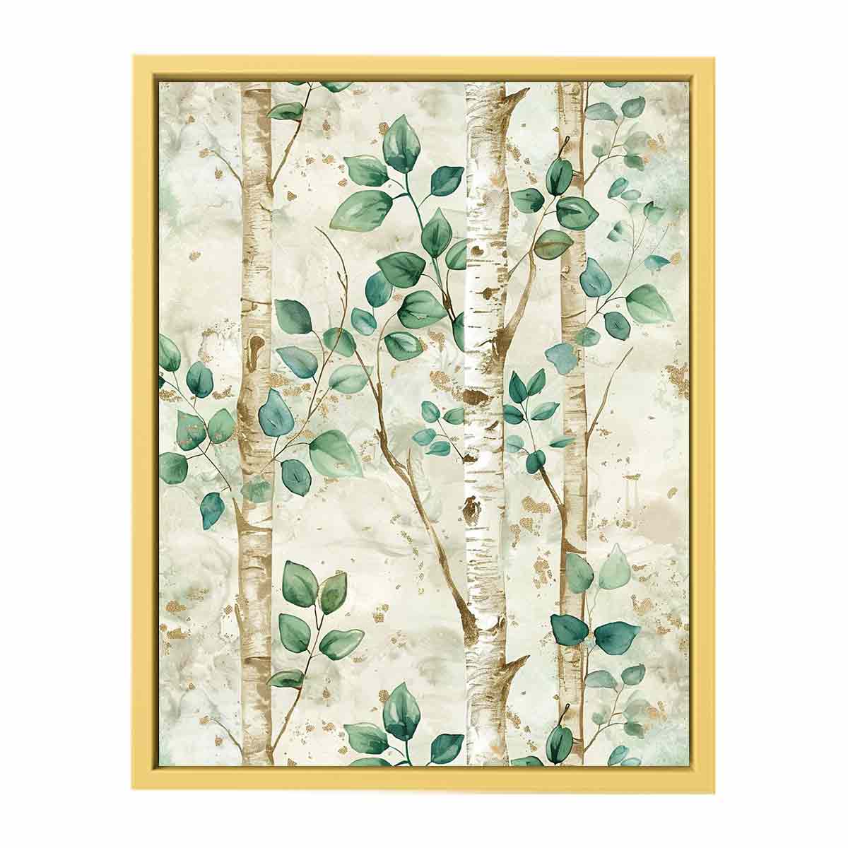Birchtree Watercolor Painitng