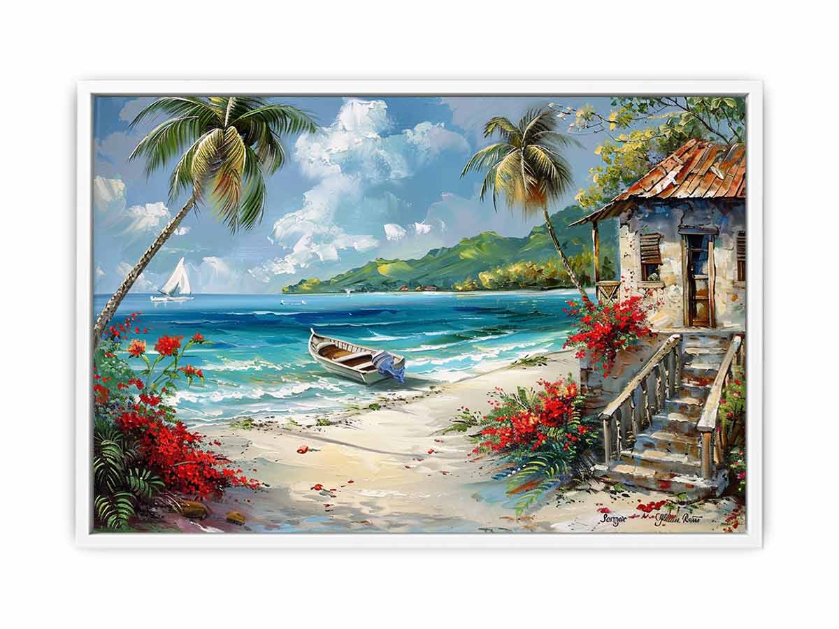 Caribbean Beach Painting