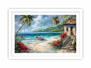 Caribbean Beach Painting