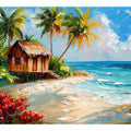 Wodden House On Beach