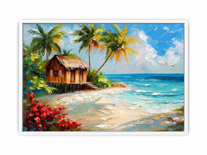 Wodden House On Beach