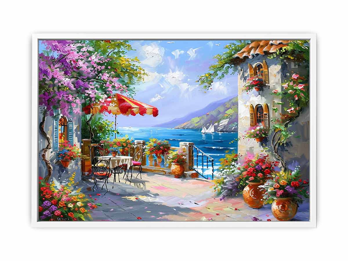 Italy, europe, Beachside Cafe
