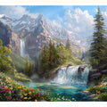 Mountain Waterfall