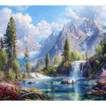 Mountain Waterfall