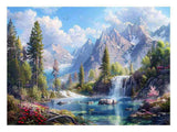 Mountain Waterfall artwork preview