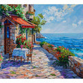 Italian beach cafe