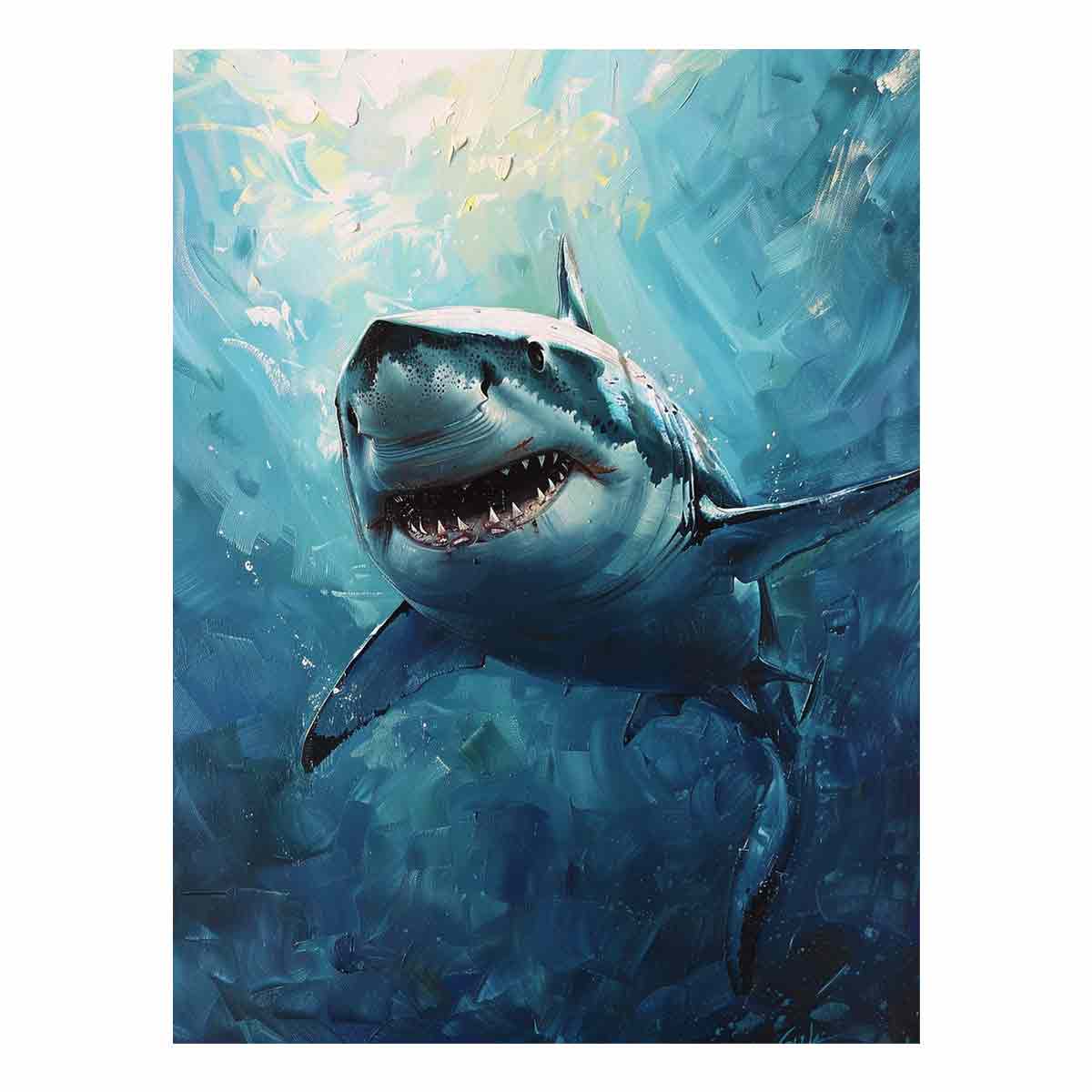 Shark Painting
