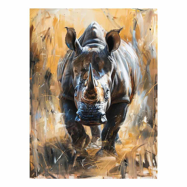 Rhino Painting