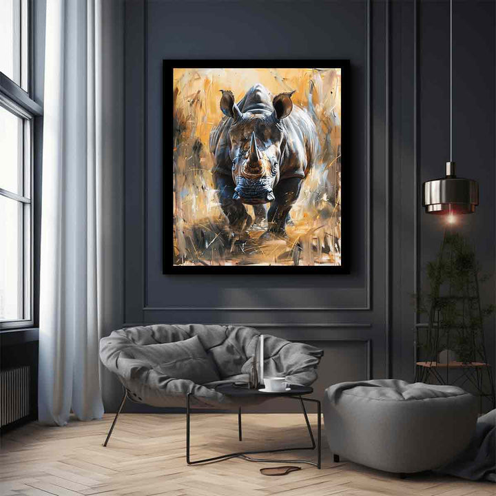 Rhino Painting