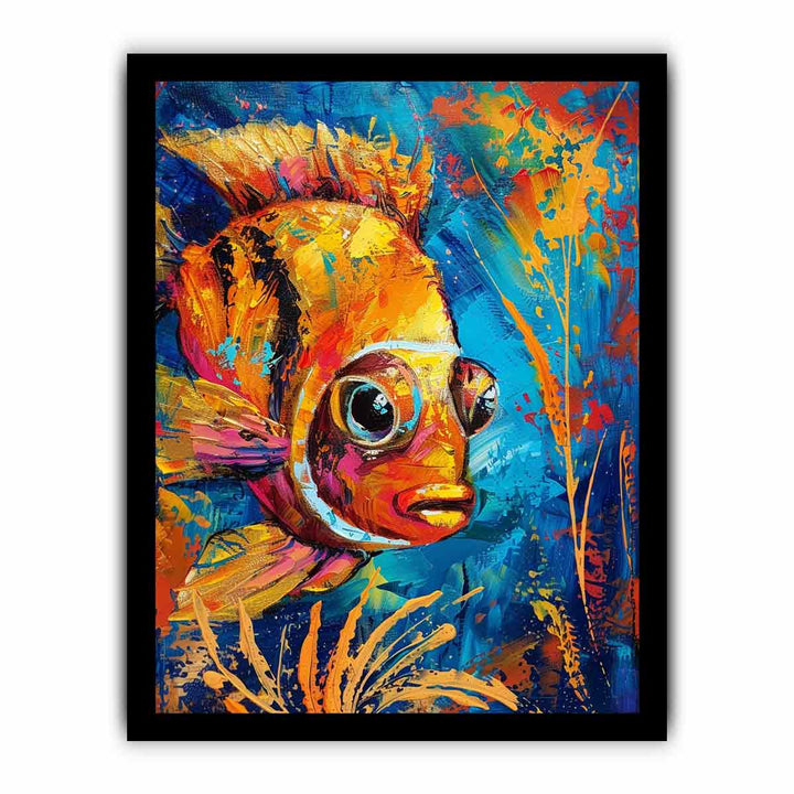 Golden Fish Painting