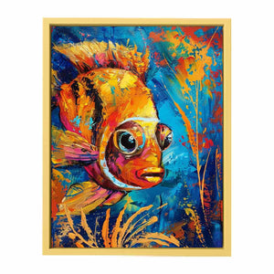 Golden Fish Painting