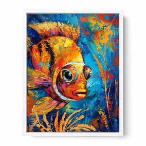 Golden Fish Painting