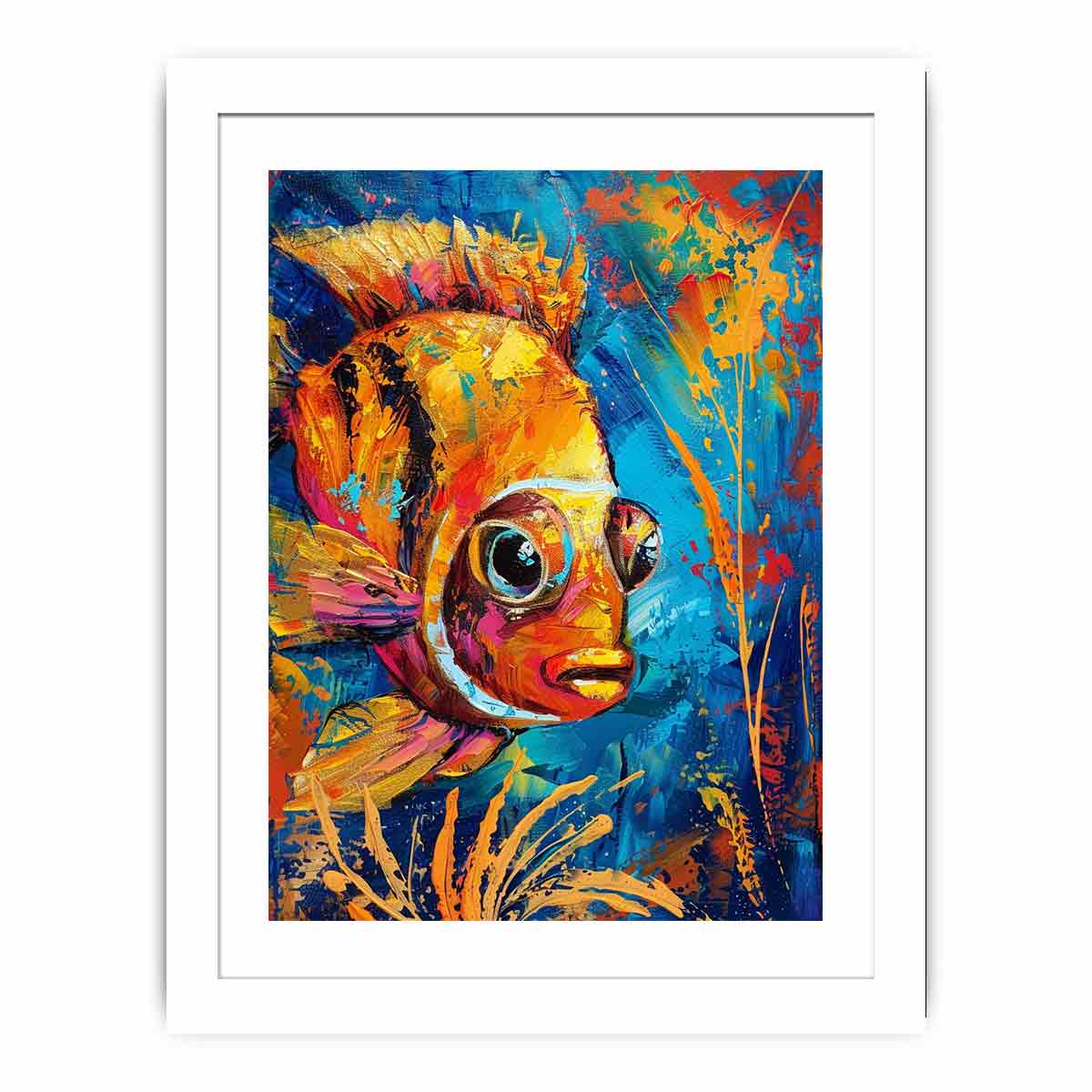 Golden Fish Painting
