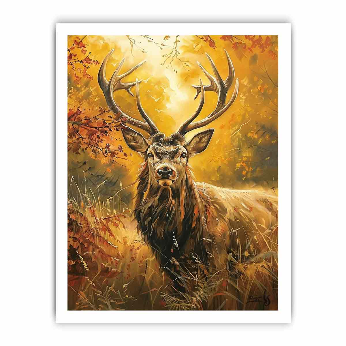Deer Painting