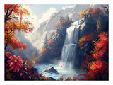 Autumn Waterfall artwork preview