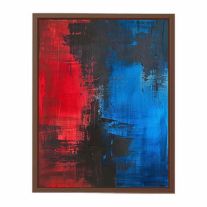 Red Blue Abstract