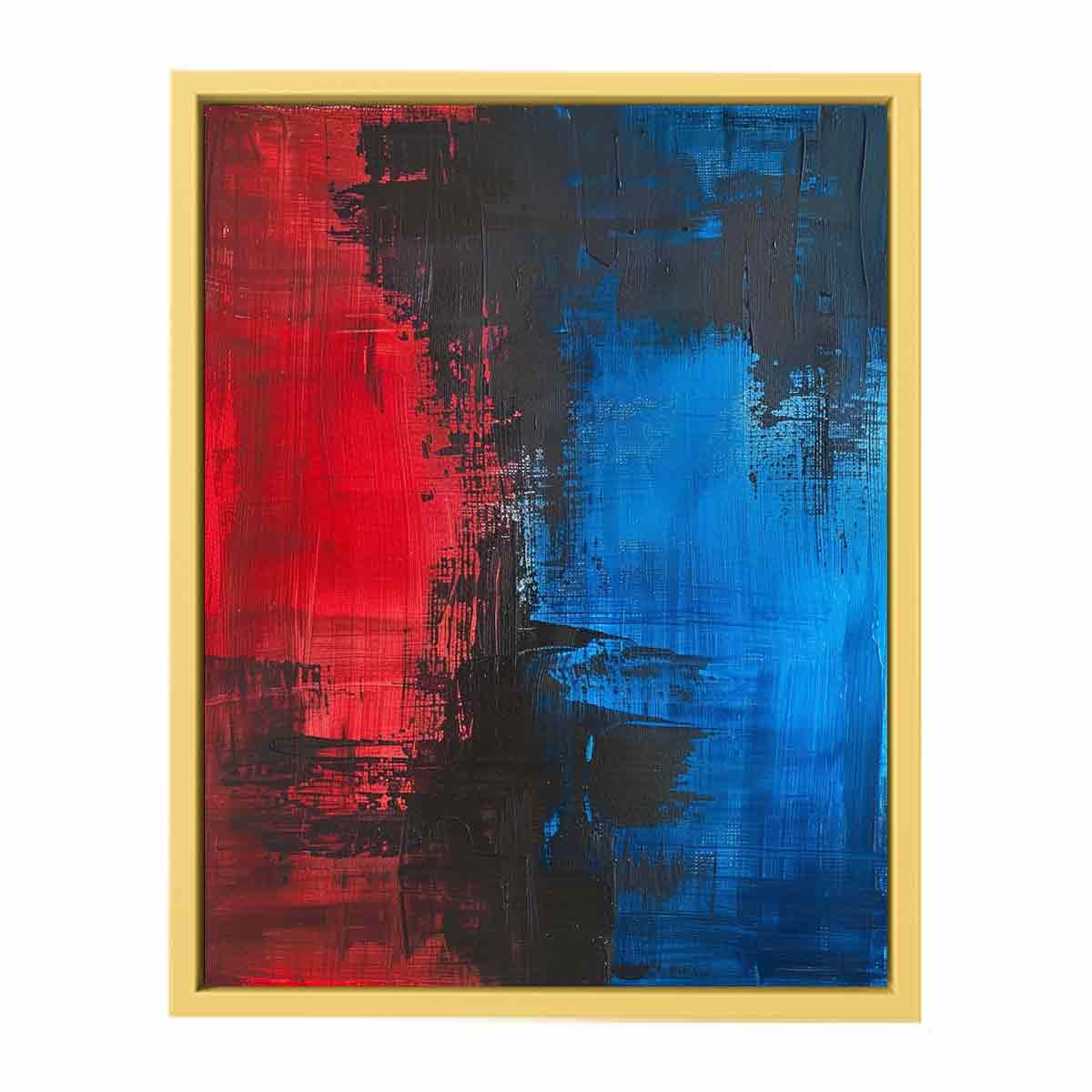 Red Blue Abstract