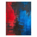 Red Blue Abstract