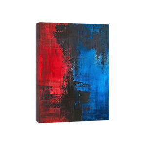 Red Blue Abstract