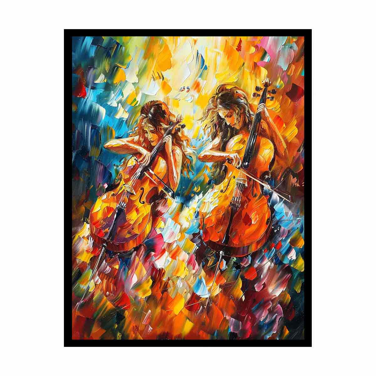 Music ViolIn Painting