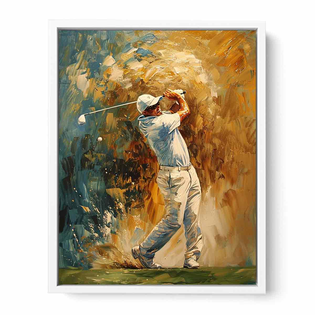 Golf Shot Painting