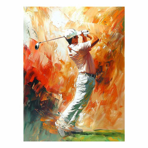 Golf Shot Painting