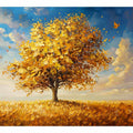 Gold Tree Painting