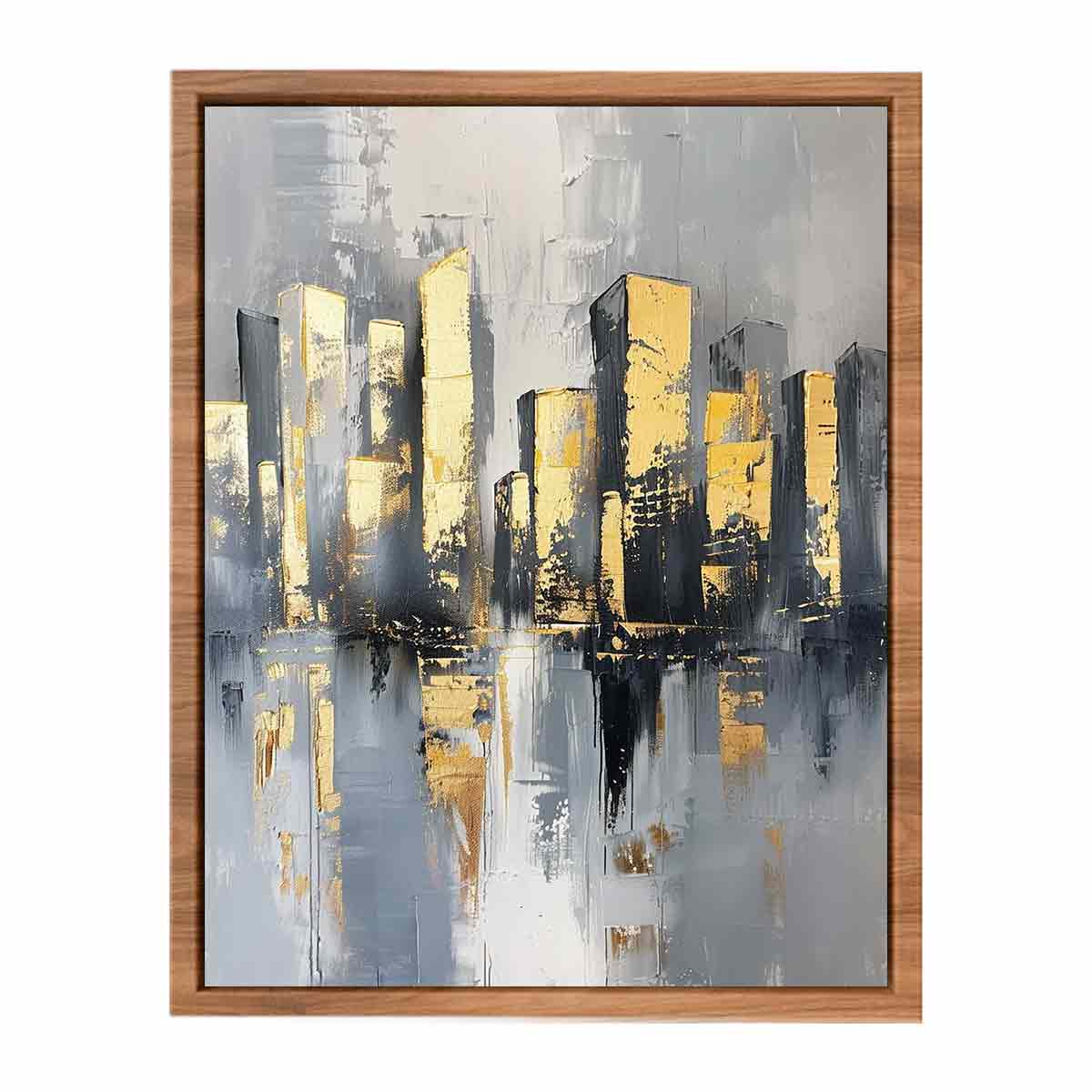 Cityscape Buildings Art