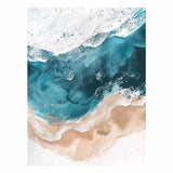 Tricolor Ocean Painting artwork preview
