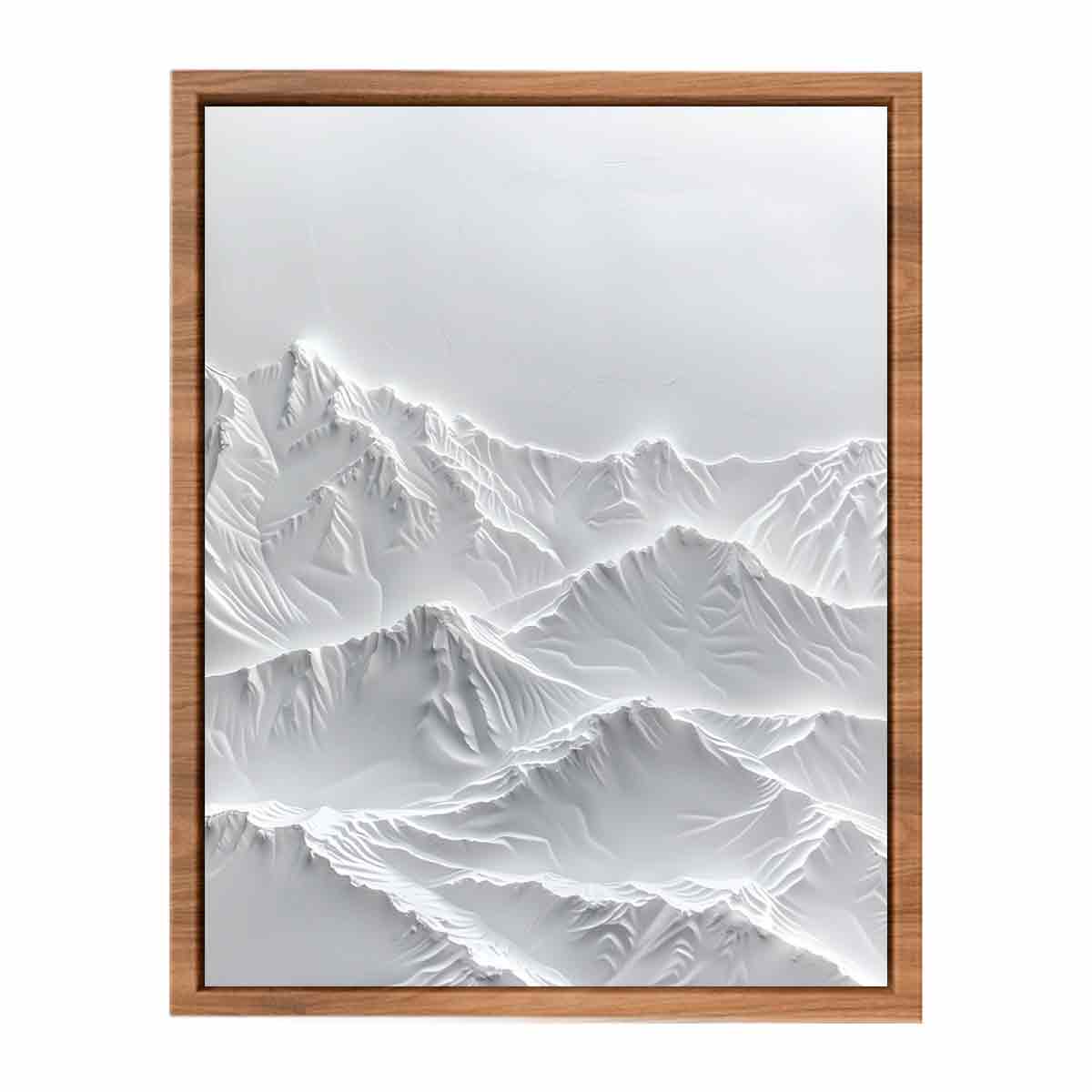 Snow Mountian Painting